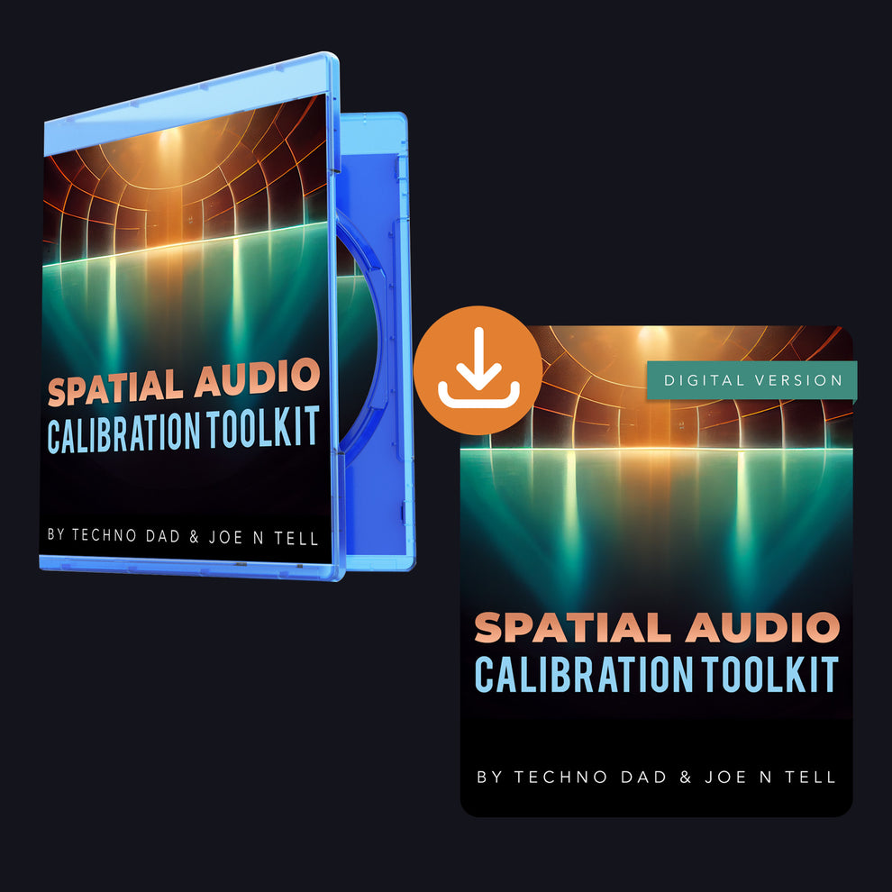 Spatial Audio Sticker Spatial Audio Calibration Toolkit Bundle – Spatial CD